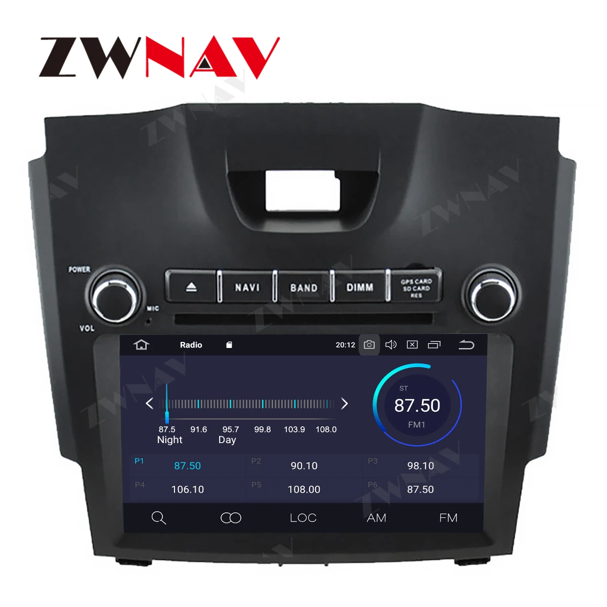 64G DSP Carplay Android 10 Obrazovce Pro Chevrolet S10 ISUZU D-MAX Auto Multimediální Přehrávač, Head Unit GPS Navigace Auto Rádio Stereo 0