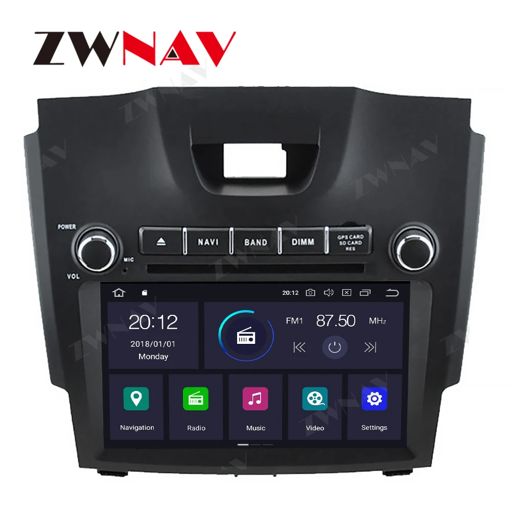 64G DSP Carplay Android 10 Obrazovce Pro Chevrolet S10 ISUZU D-MAX Auto Multimediální Přehrávač, Head Unit GPS Navigace Auto Rádio Stereo 2