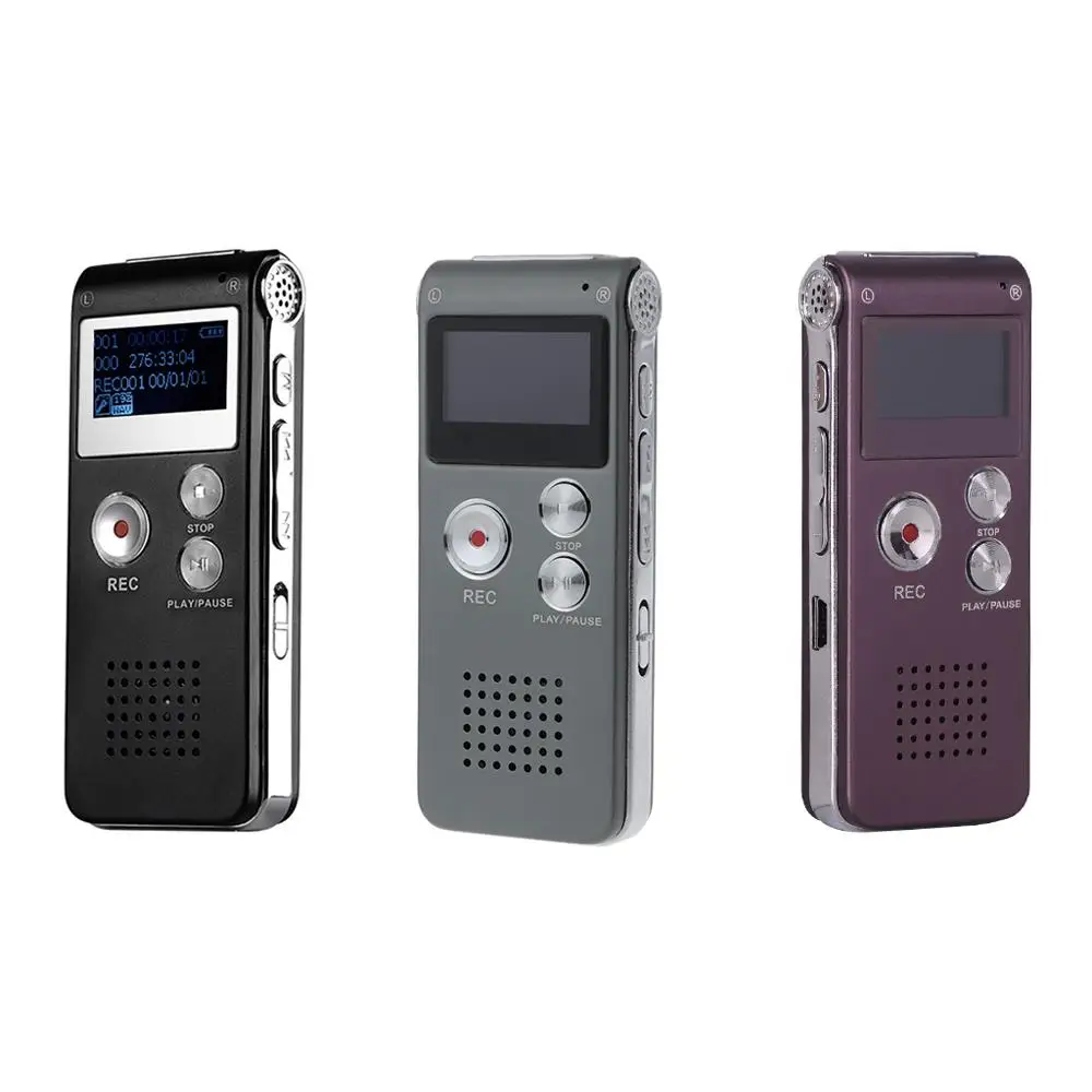 8GB Klip USB Digitální Hlasový Záznamník, Audio, Diktafon, Nahrávání Pero MP3 Přehrávač 0