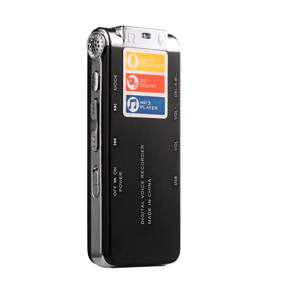 8GB Klip USB Digitální Hlasový Záznamník, Audio, Diktafon, Nahrávání Pero MP3 Přehrávač 1
