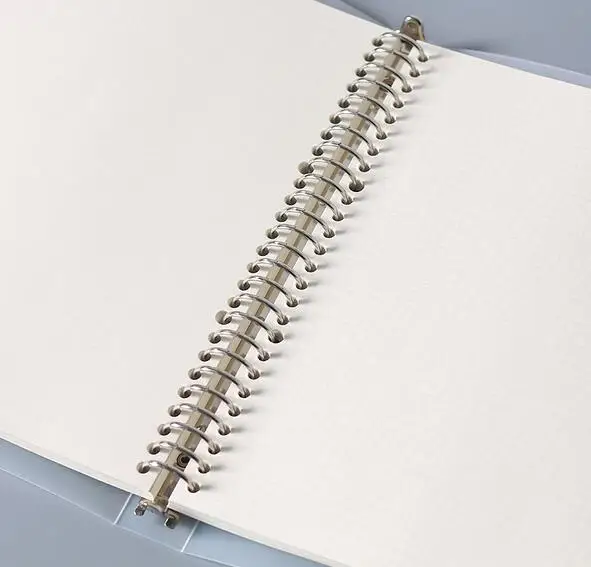 A5, B5, Spirála Notebook Náplně Volných Listů Multi Otvory 60 Listů Vnitřní Strany Dot Mřížky Grafu Papíry 5