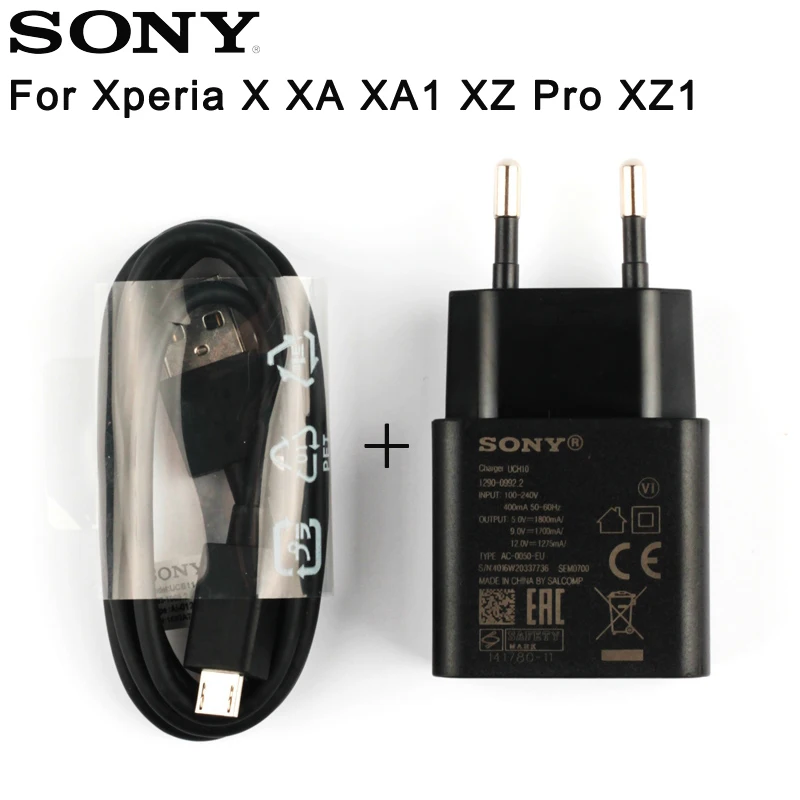 Adaptér pro Rychlé Nabíjení Nabíječka UCH10 Pro Sony Xperia E5 C5 Ultra Z5 Premium J5 Z5 Compact Kompaktní XA, XZ Pro PY7-21831A E6683 0