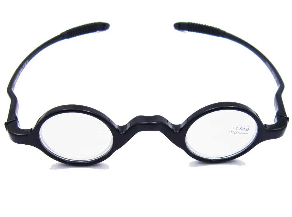Agstum TR90 Malé Kulaté Flexibilní Brýle Vintage Retro Brýle na Čtení, Čtenář +1 +1.5 +2 +3 +4 0