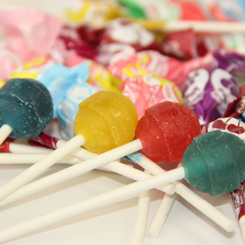 American Candy CHAMS Lollipop 18 chutí 400PCS 50KS smíšené ovoce chuť děti, občerstvení, vánoční Dárek 0