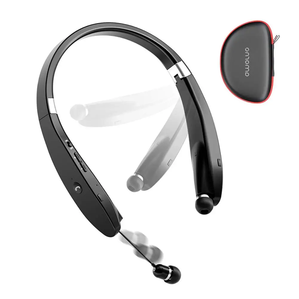 Amorno Bezdrátová Bluetooth Sluchátka Sluchátka Sluchátka s Mikrofonem Handsfree TWS Sluchátka Potlačení Hluku Ecouteurs Sportovní Sluchátka 4
