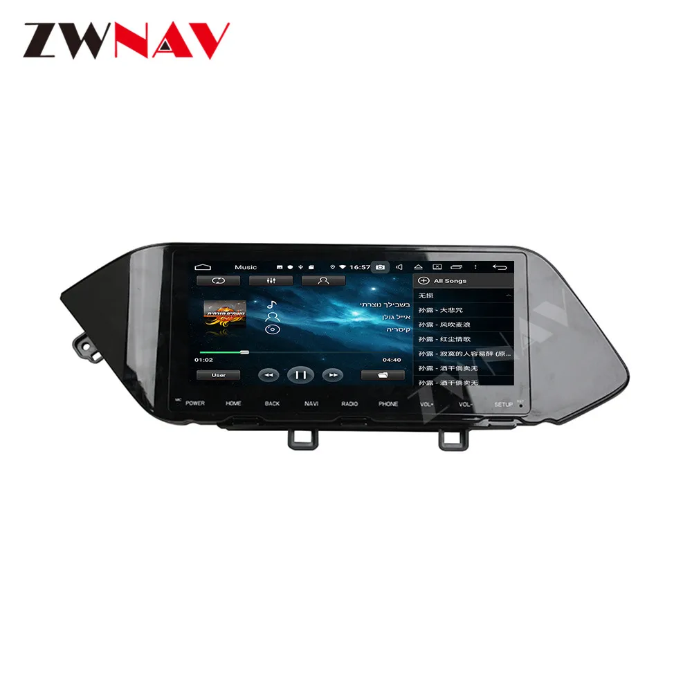 Android 10.0 4G+64GB Auto Stereo Auto GPS Navigace pro Hyundai Sonata 2020 Avante hlavní Jednotky Multimediální Přehrávač Rádio Rekordér 1