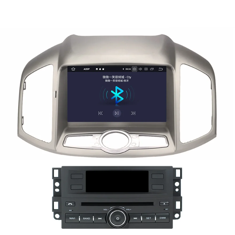 Android 10.0 64G PX6 Pro Chevorlet Captiva 1 2012-2016 GPS Navigace Auto Rádio Stereo Auto DVD Multimediální Přehrávač HeadUnit 2DIN 0