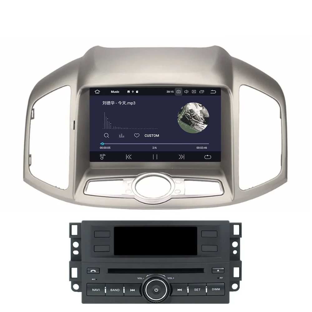 Android 10.0 64G PX6 Pro Chevorlet Captiva 1 2012-2016 GPS Navigace Auto Rádio Stereo Auto DVD Multimediální Přehrávač HeadUnit 2DIN 1