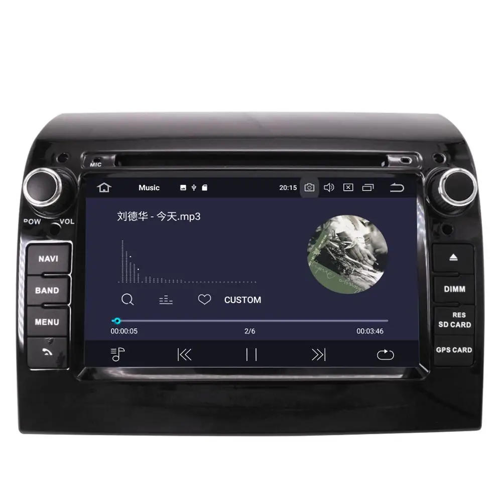 Android 10.0 PX6 Pro Fiat Ducato 2006-2018 Jumper Auto GPS Navigace, Auto Rádio Stereo, DVD, Multimediální Video Přehrávač HeadUnit 2Din 2