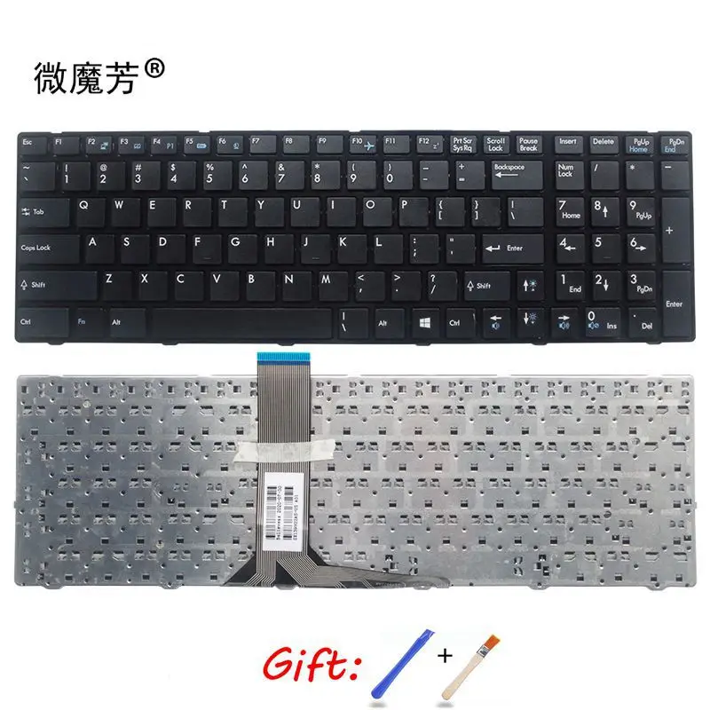 Angličtina Laptop klávesnice Pro MSI GE60 GE70 GX60 GX70 GT60 GT70 GT780 GT783 MS-1762 MS-16GA 16GC 1757 1763 NÁS klávesnice ne podsvícená 0