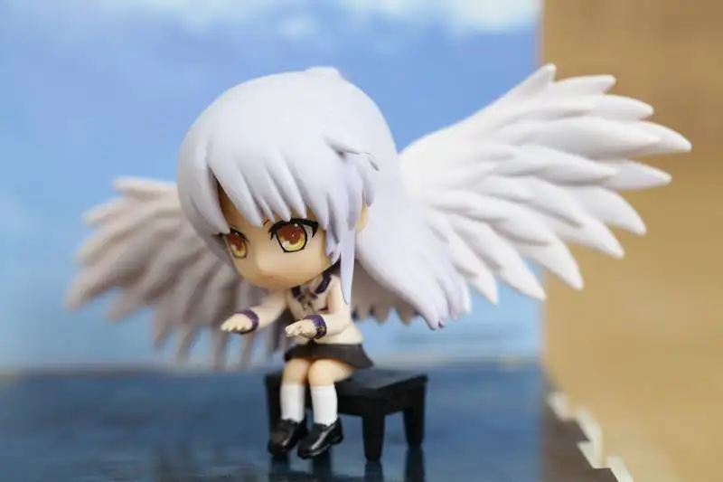 Anime Angel Beats! Tachibana Kanade Piano Ver PVC Akční Obrázek Sběratelskou Model panenka hračka 6cm 2