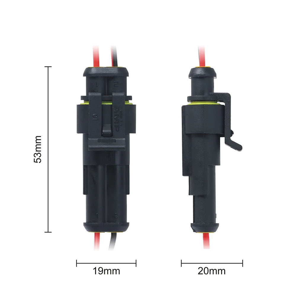 AOSHIKE 10KS Auto Kabelového svazku Vodotěsný Elektrický Konektor LED svorkovnice Line X66 1