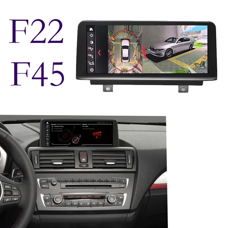 Auto 4G Multimediální GPS Audio Rádio Stereo Pro BMW Řady 2 F22 F45 MPV 2013~2016 CarPlay WiFi TPMS Pro NBT Navigaci 360 Zobrazení 1