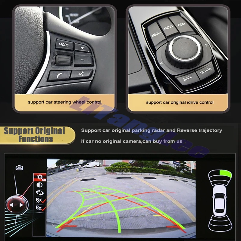 Auto 4G Multimediální GPS Audio Rádio Stereo Pro BMW Řady 2 F22 F45 MPV 2013~2016 CarPlay WiFi TPMS Pro NBT Navigaci 360 Zobrazení 3