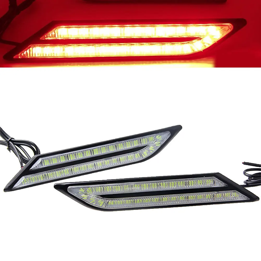 AUTO DRL Sady LED DRL Denní Běžící Světlo Auto Brzdové světlo, Řízení Světla Led Zdroj 30W 12V Mlhový Světlomet Vnější Denní Světlo 1
