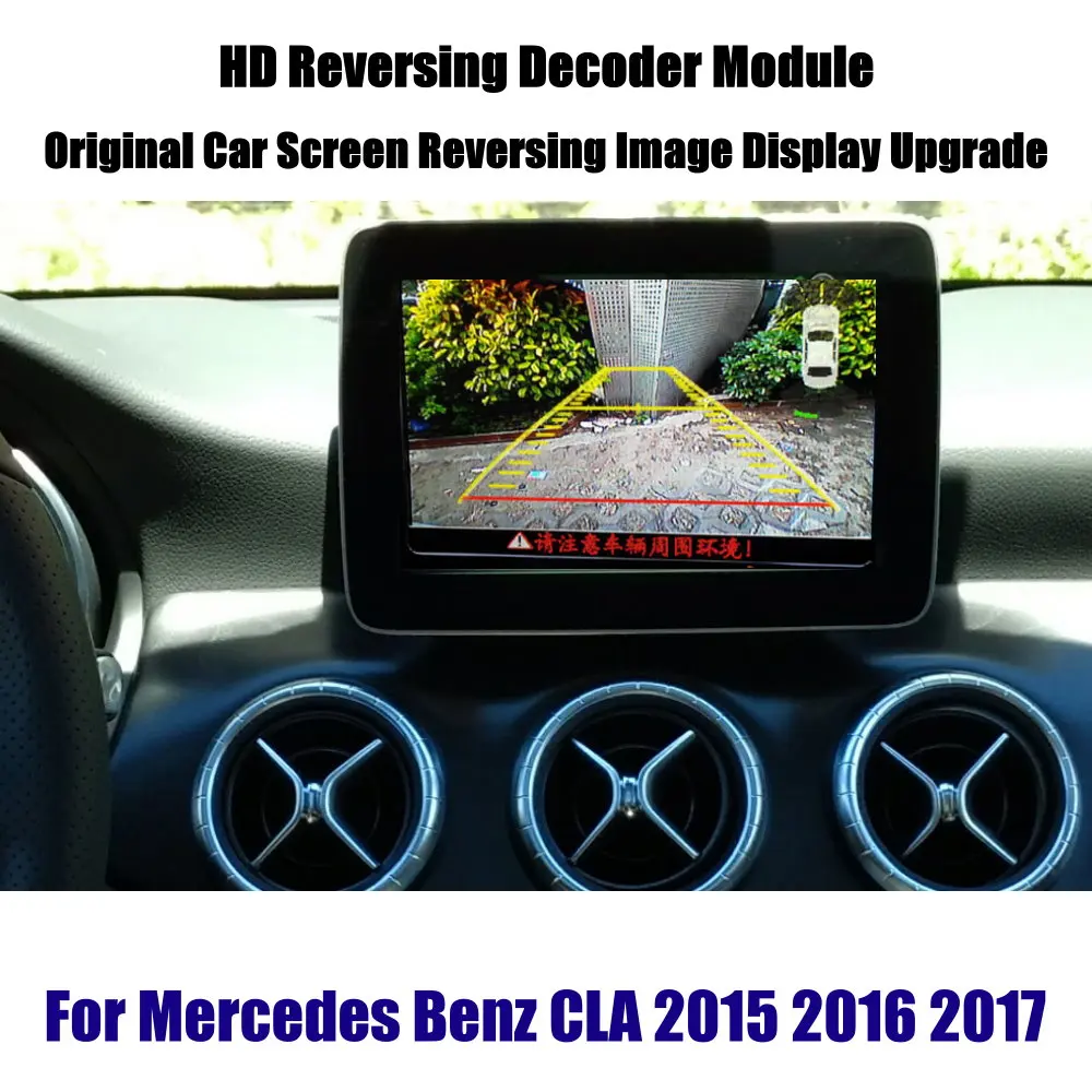 Auto Zadní Kamera Pro Mercedes Benz CLA 200 250-2019 2020 Reverzní Dekodér Box Zadní Parkovací Kamera Upgrade Auto Příslušenství 0