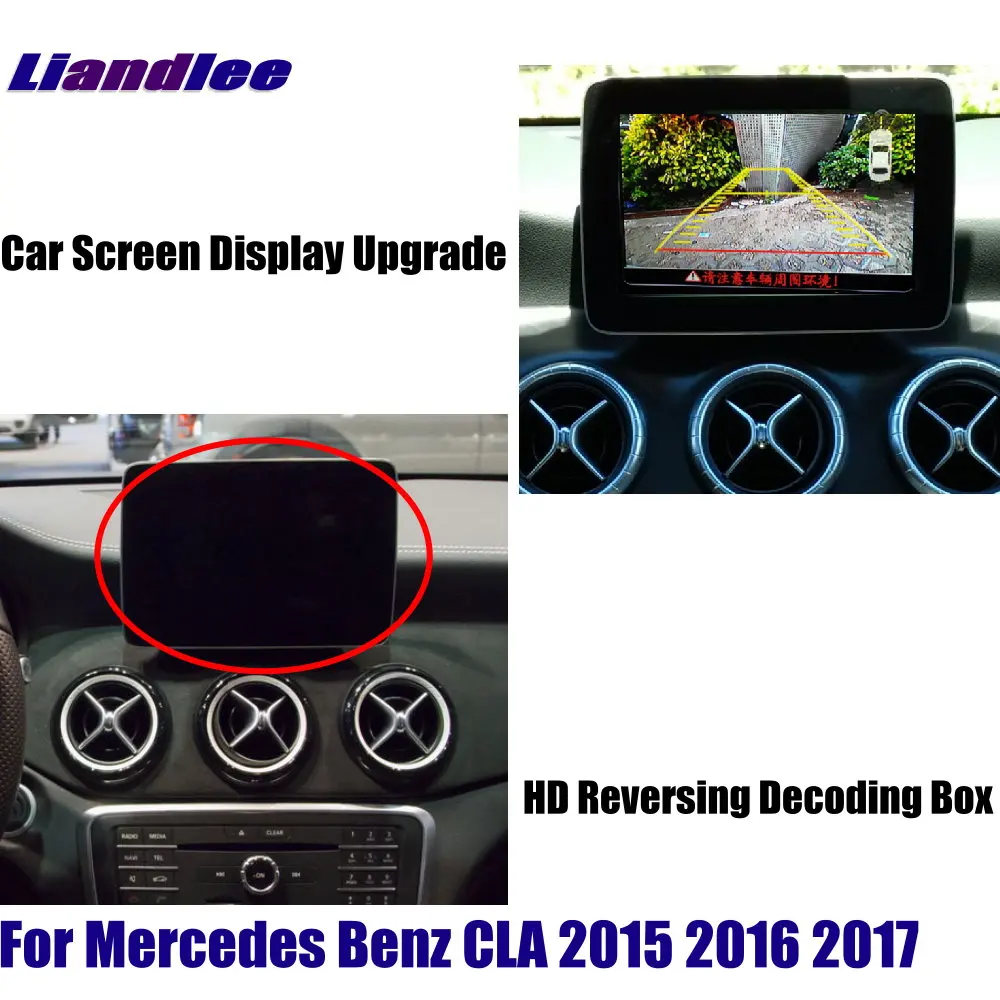 Auto Zadní Kamera Pro Mercedes Benz CLA 200 250-2019 2020 Reverzní Dekodér Box Zadní Parkovací Kamera Upgrade Auto Příslušenství 3