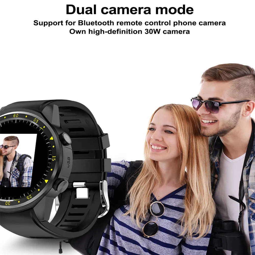 Beseneur F1 GPS Chytré Hodinky Muži Heart Rate Monitor s Kamerou SIM Kartu, Bluetooth Smartwatch pro Android IOS telefon náramkové Hodinky 1