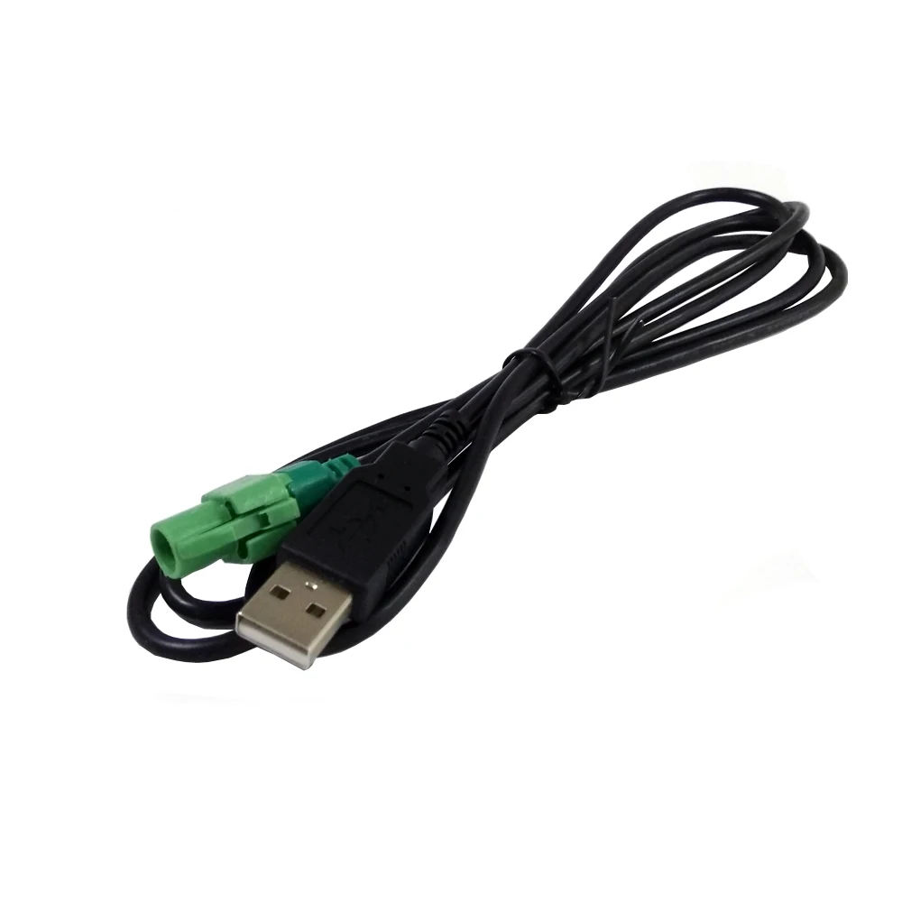 Biurlink Originální USB AUX V Náhradní Port 3Pin AUX 4Pin Kulatý Kabel USB Adaptér Pro BMW E39 E46 E53 X5, 16:9 NAVI CD Přehrávač 5