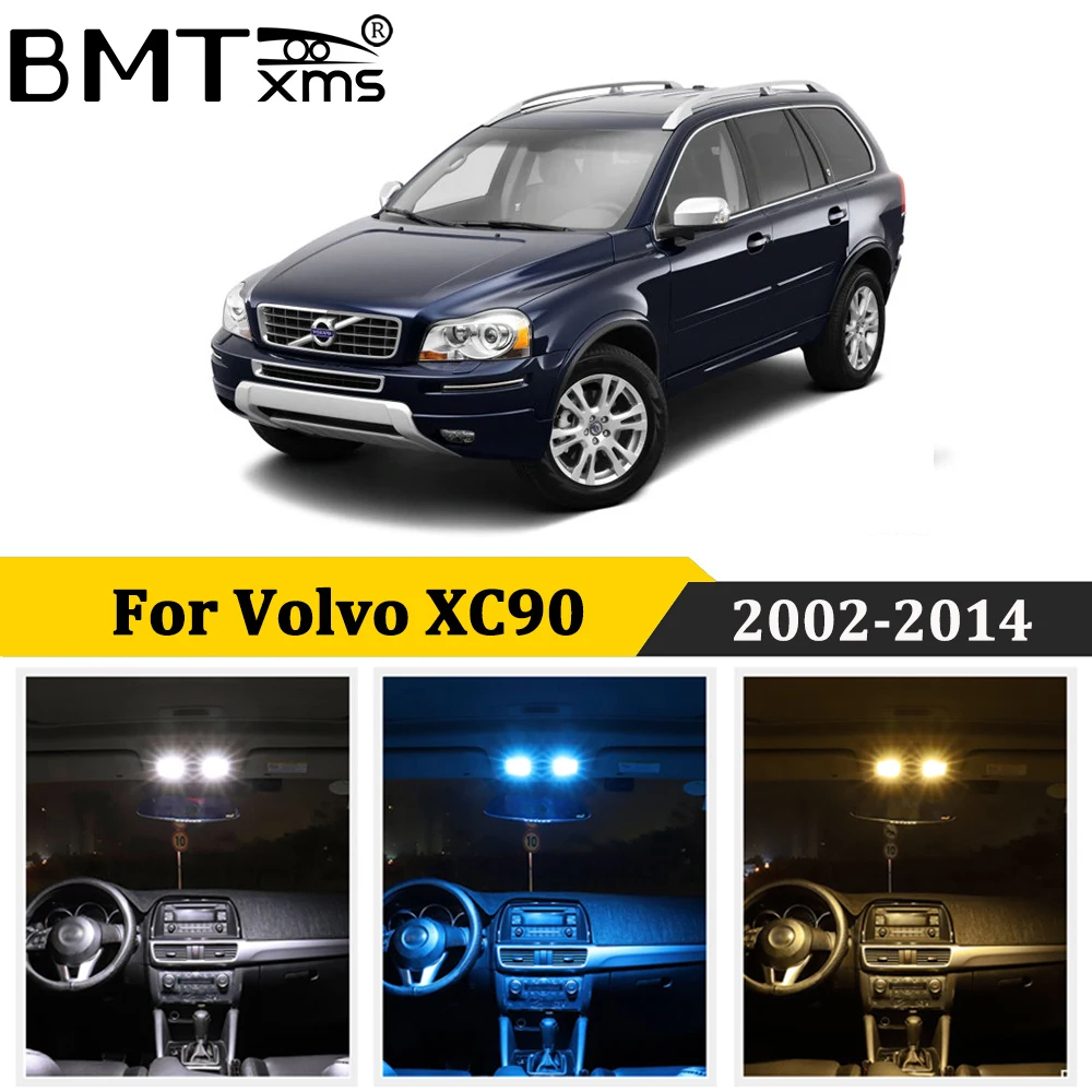 BMTxms 18Pcs Canbus Auto LED Interiér Mapu Dome Kufru, Světla, spz Lampa Pro Volvo XC90 2002-Auto Příslušenství 1