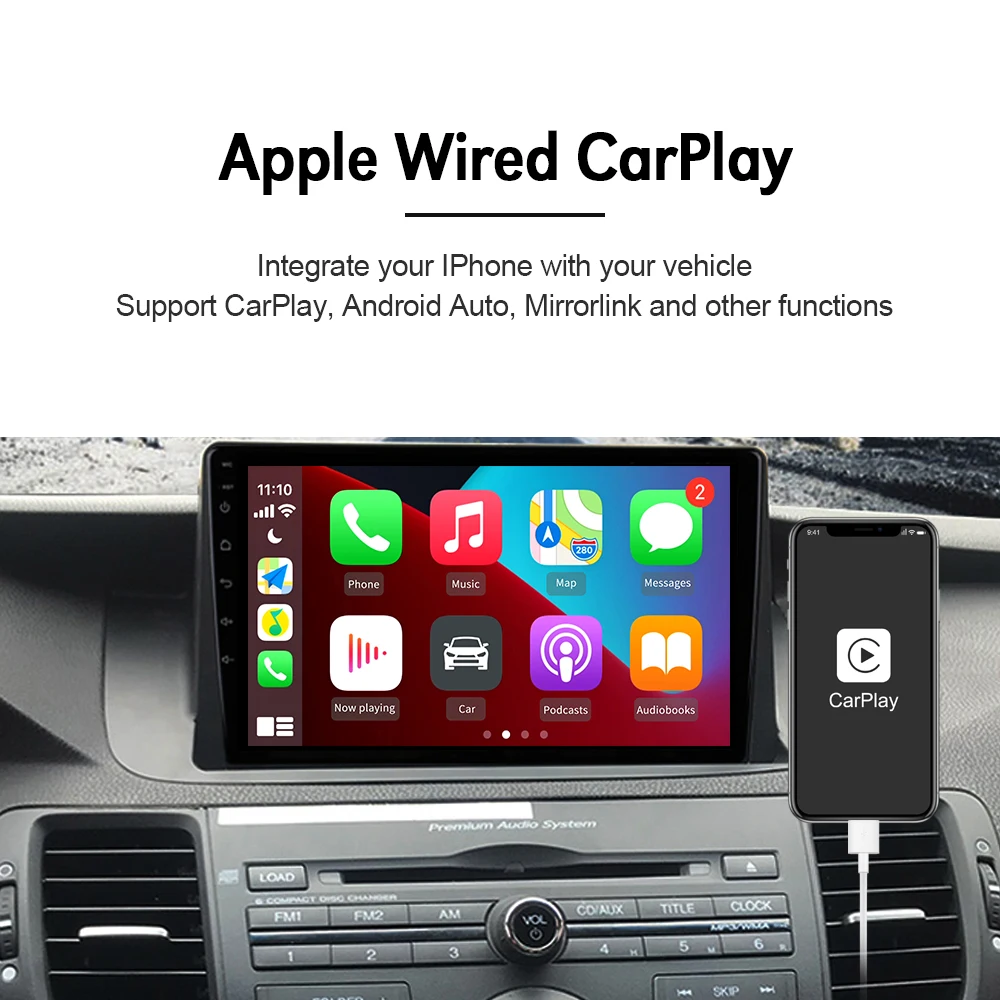CarlinKit Pro Apple Carplay Kabelové Android Auto Dongle Pro Refit Android Auto Hlavy Smart Link Fit Kabelové Zrcadlení Mapě Hudba IOS 14 1