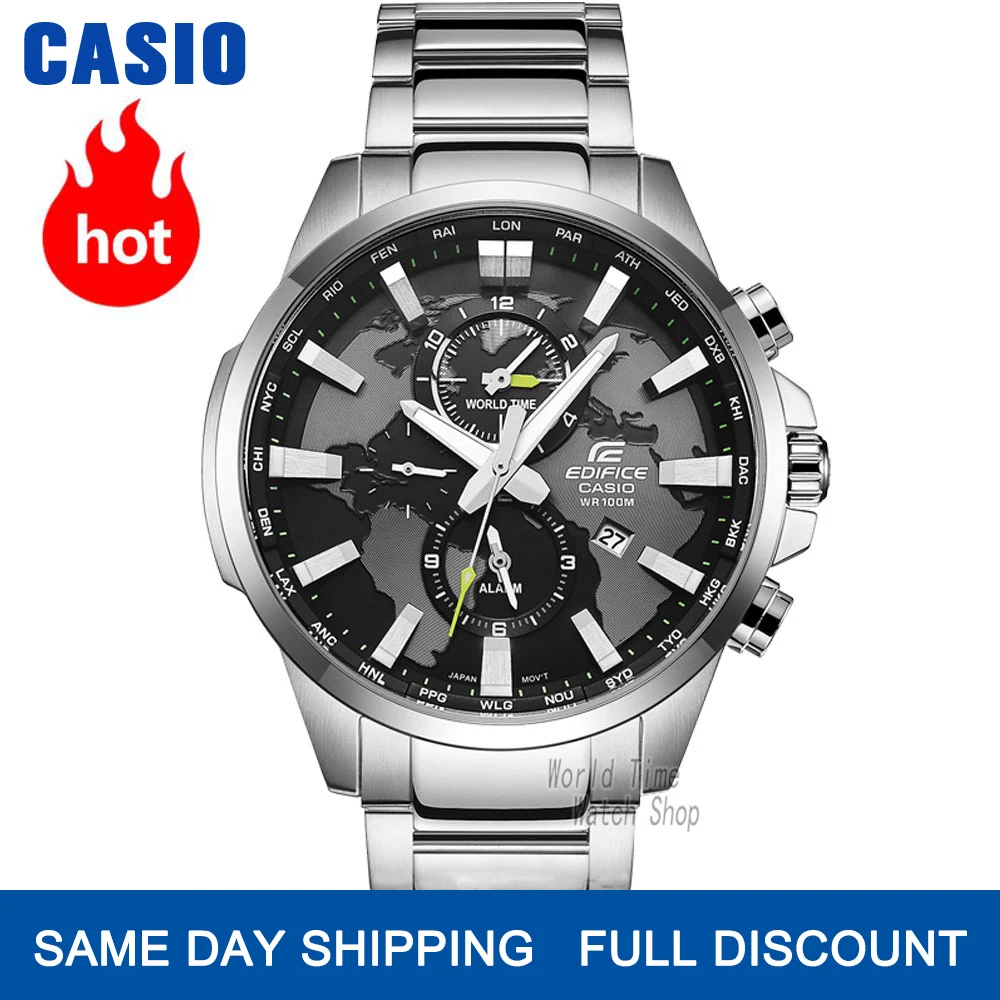Casio Edifice hodinky muži top luxusní set 100Waterproof Světelný Střeží Sport muži hodinky vojenské náramkové Hodinky relogio reloj 4