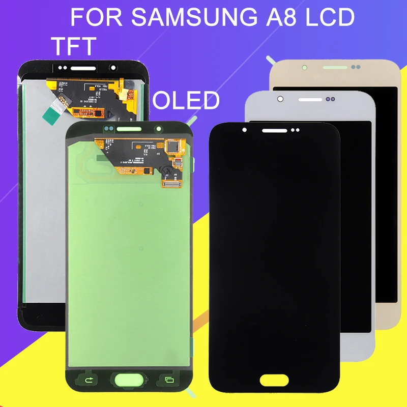 Catteny OLED A8 A800F, Lcd Displej Pro Samsung Galaxy A800 Lcd A8 Displej S Touch Screen Digitizer Shromáždění S Nástroji 2