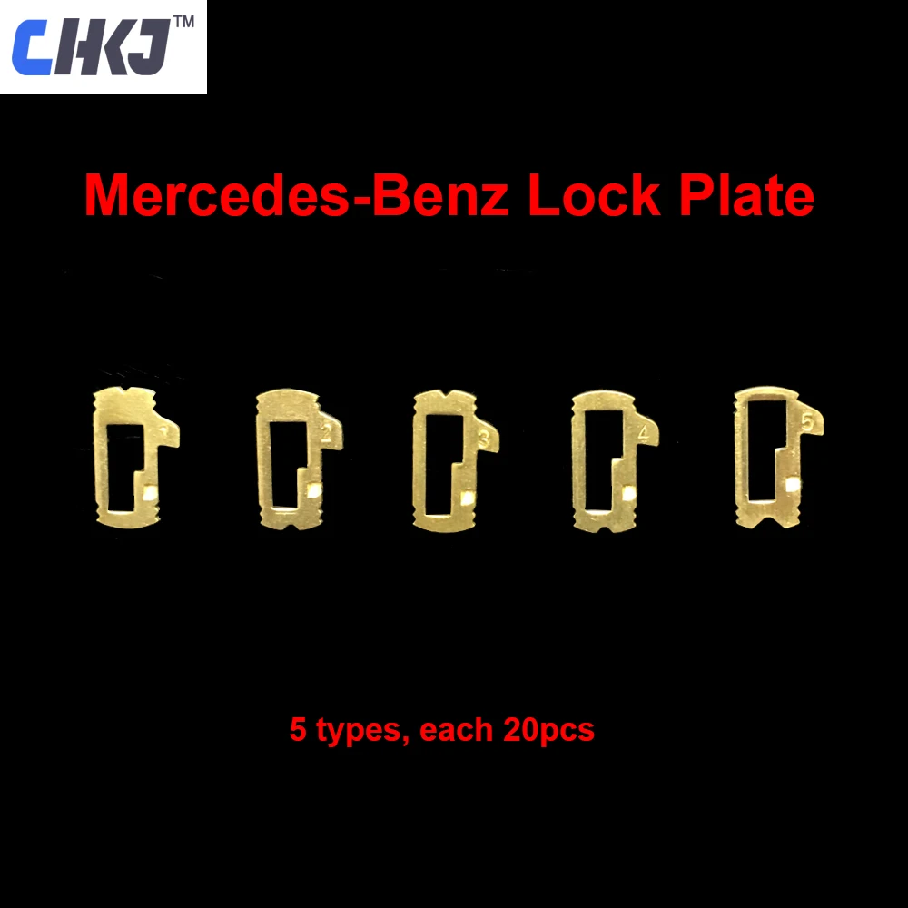 CHKJ 100ks/lot Auto Lock Reed Deska Pro Mercedes Benz Pro Honda Půl Uzamykání Desky Automatické Opravy zámků Příslušenství Zámečnické Nástroj 1