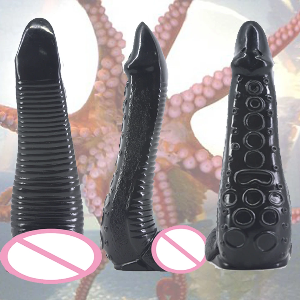 Chobotnice Nohu Design Animal Dragon Dildo vibrátor velký penis dospělý sex výrobky, anální sex hračky pro ženy masturbovat flirt sex shop 1