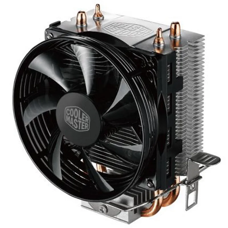 Cooler Master RR-T2V1-20FK 2 heatpipe Chladič CPU Pro Intel 775 a 115X AMD AM4 T20 CPU Chladiče 95.5 mm Tichý CPU Chlazení LED Fan 0