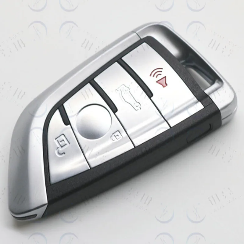 DAKATU Náhradní Uncut Bezklíčové startování Smart Remote Key Pouzdro 3+1 Tlačítko pro BMW X5 X6 2016 + Uncut Malý klíč 1
