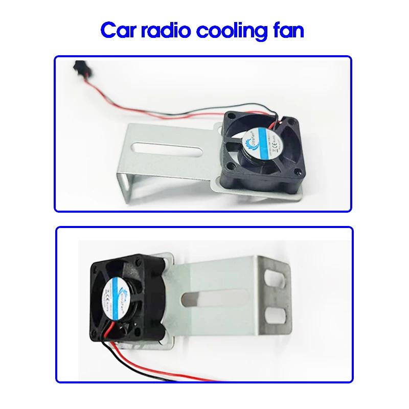 Develuck autorádio chladicího ventilátoru auto navigace rádio systém chlazení 4