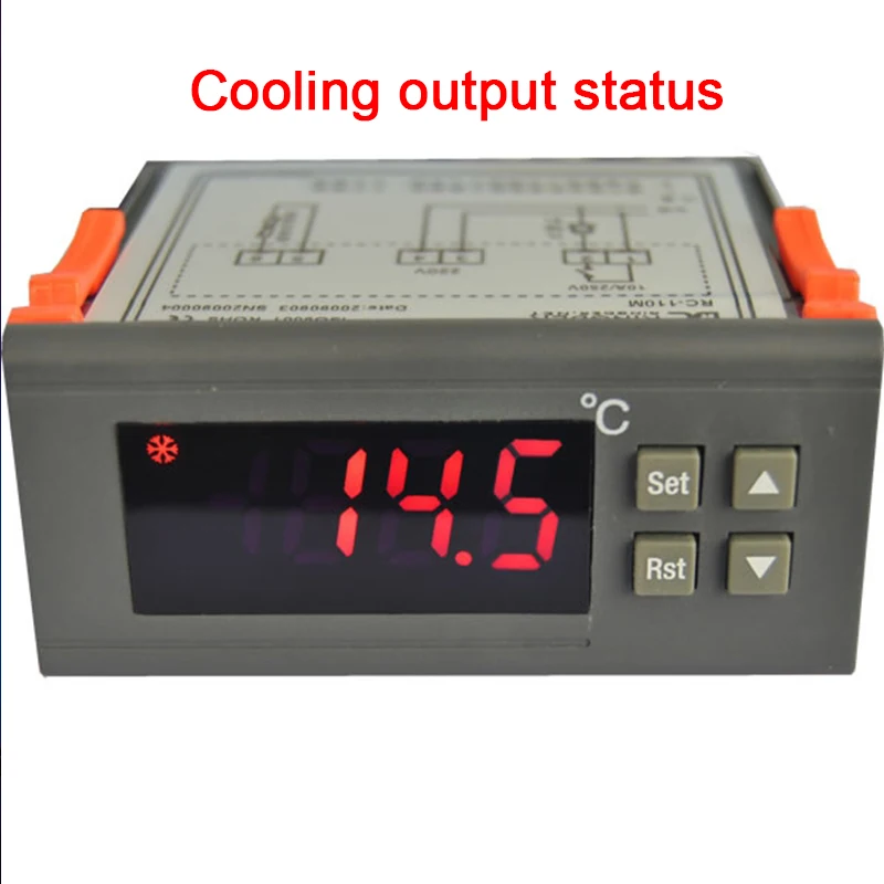Digitální zobrazení teploty, termostat, mikrovlnná trouba ovladač RC - 114 - M - 30 - 300 ° C 1