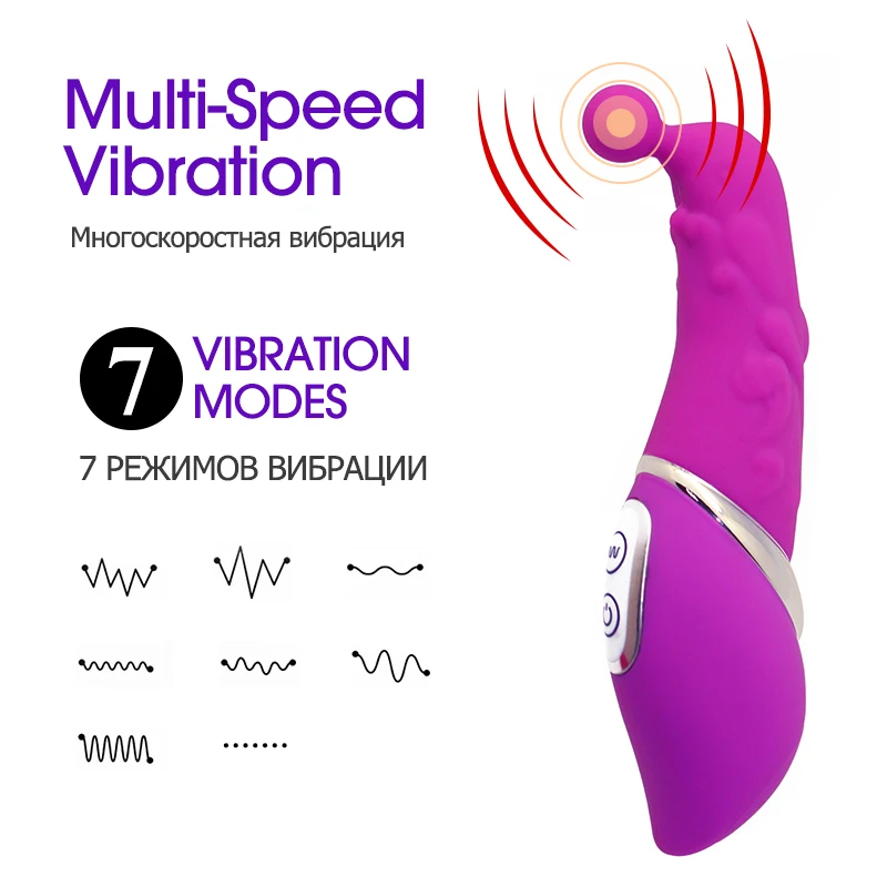 Dildo Vibrátor pro Ženy G Spot Jazyk Klitorisu Vibrační Anální Stimulátor Tělo Masturbators Sexuální Hračky Intimní Produkty 2