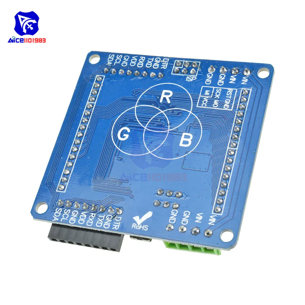 Diymore 8x8 RGB LED Matrix Společná Anoda Desky s RBG LED Driver Shield Modul pro Arduino 1