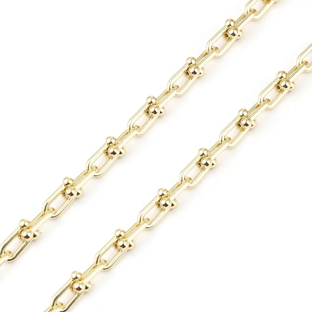 DoreenBeads Módní Zlaté Barvě Mědi Smalt Link Řetěz ve tvaru Květin Multicolor DIY Výrobu Náhrdelník, Náramky, Šperky Dárek,1M 2