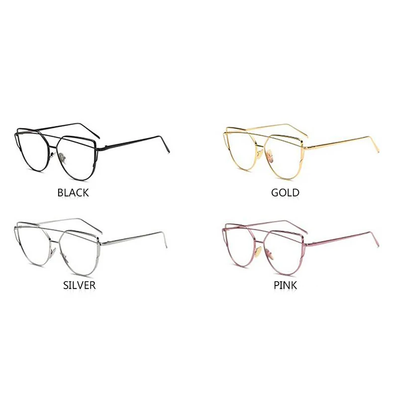 DYTMYJ 2020 Cat Eye Brýle pro Ženy, Kovový Rám sluneční Brýle, Ženy Vintage Transparentní Brýle Odstíny pro Ženy Velkoobchod 3