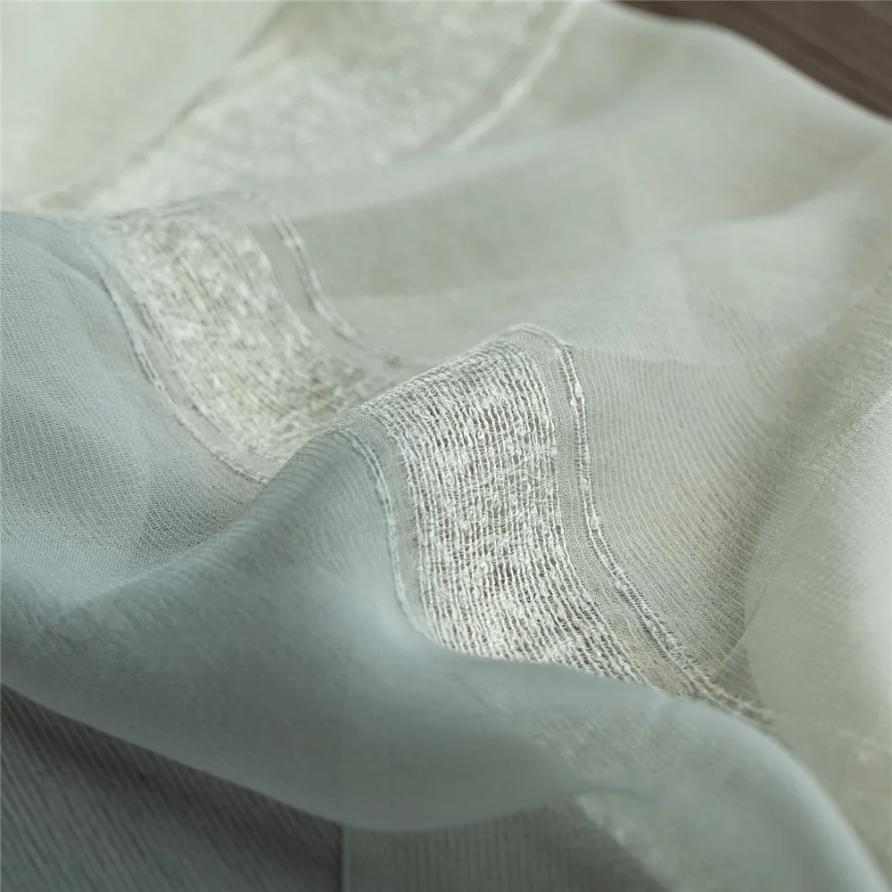 Elegantní a čiré bílé moruše hedvábí Georgette tkaniny,šití na halenku, sukni, šaty, šátek, řemesla kus 105cm*103cm 2