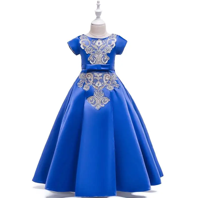Elegantní Šaty Pro Dívky Princezna Šaty Dlouhé Šaty Dospívající Dívka Vánoční Svatební Party Šaty 8 10 14 Let 1