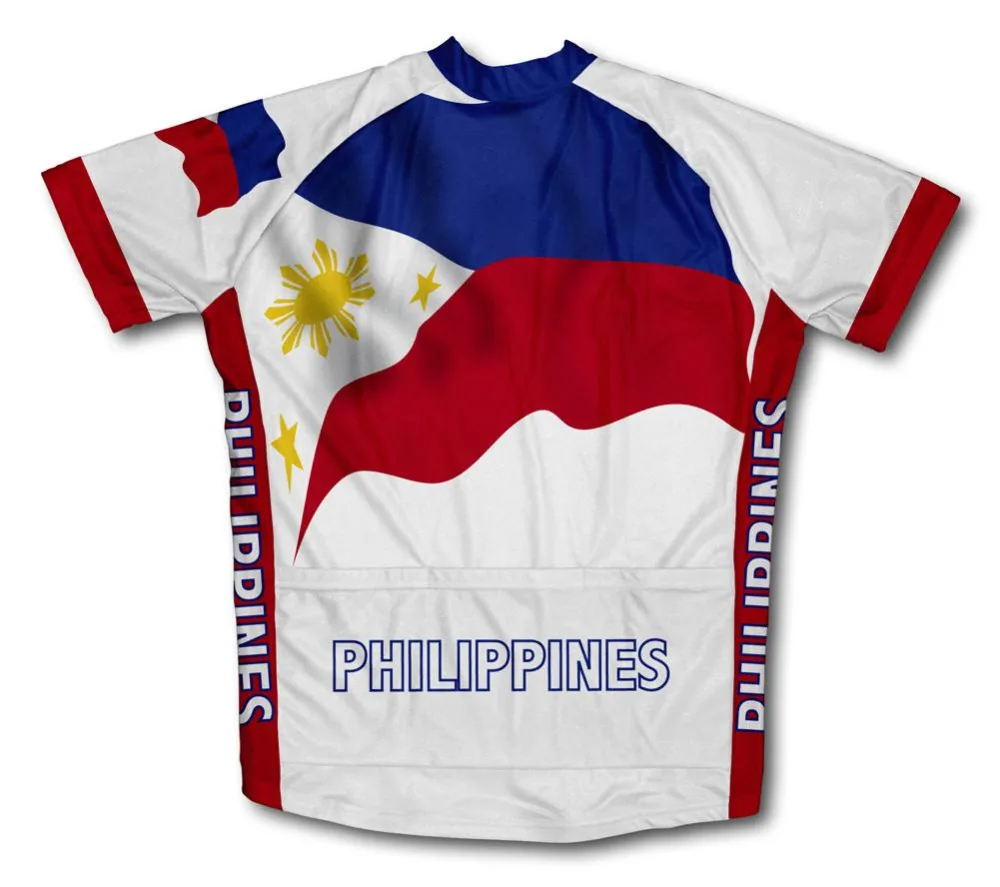 Filipíny Cyklistický Dres Pro Team Krátký Rukáv Cyklistické Oblečení, Dresy, Sportovní Oblečení, Cyklistické Oblečení Cyklistické Cyklistické Jersey 3