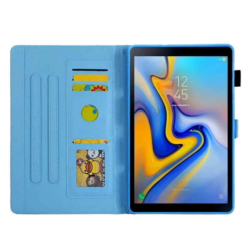 Folio Tištěné Unicorn Pro Samsung Galaxy Tab S5E 10.5 Inch T720 Pouzdro Flip PU Stojí Funda S5E Pro Tab SM-T720 T725 Tablet Případ 4