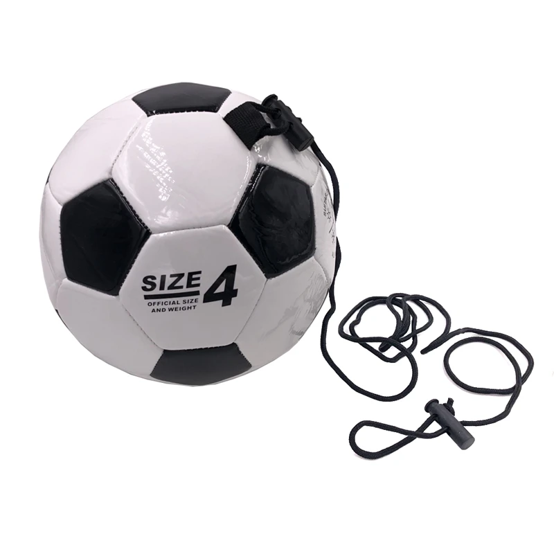 Fotbalový Tréninkový Míč Nastavitelný Bungee Elastické Tréninkový Míč s Lanem Velikost 4 Fotbal pro Výcvik Sportovní hry-ABLD 1