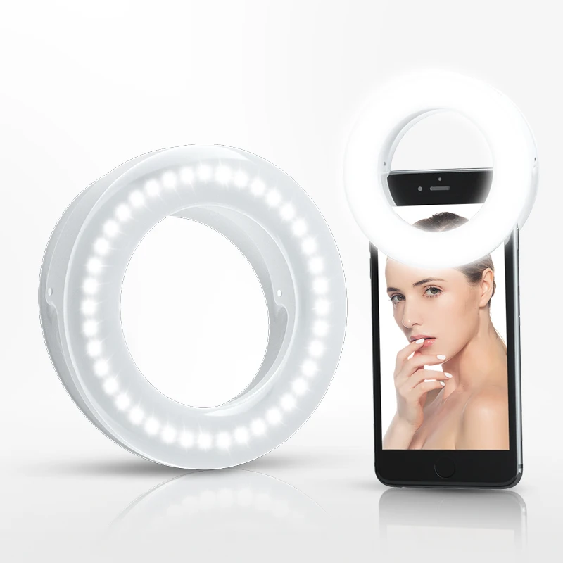 Fotografie Stmívatelné LED Selfie Světlo Photo Studio Lampa Prsten světlo Vyplnit Světlo pro iPhone Samsung Huawei Make-up Krása Osvětlení 1