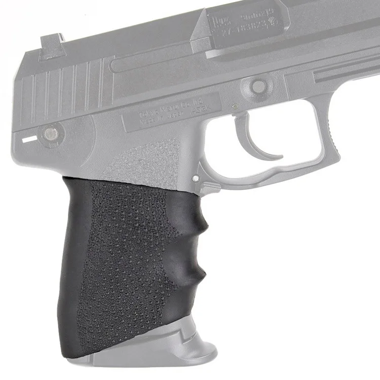 Gumový Grip Sleeve (Univerzální) Plné Velikosti Anti Slip Hodí Pro Glock17 19 20 26, S&W Sigma, SIG Sauer, Ruger, Colt, Beretta Modely 2