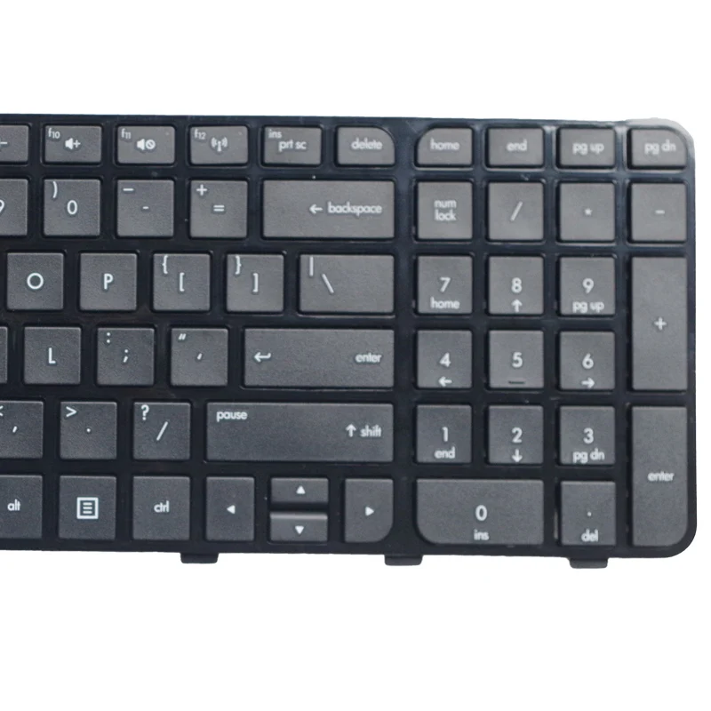 GZEELE US Keyboard FOR HP Pavilion DV6-7000 DV6-7100 DV6-7200 DV6-7050ER English laptop keyboard Black with frame 2