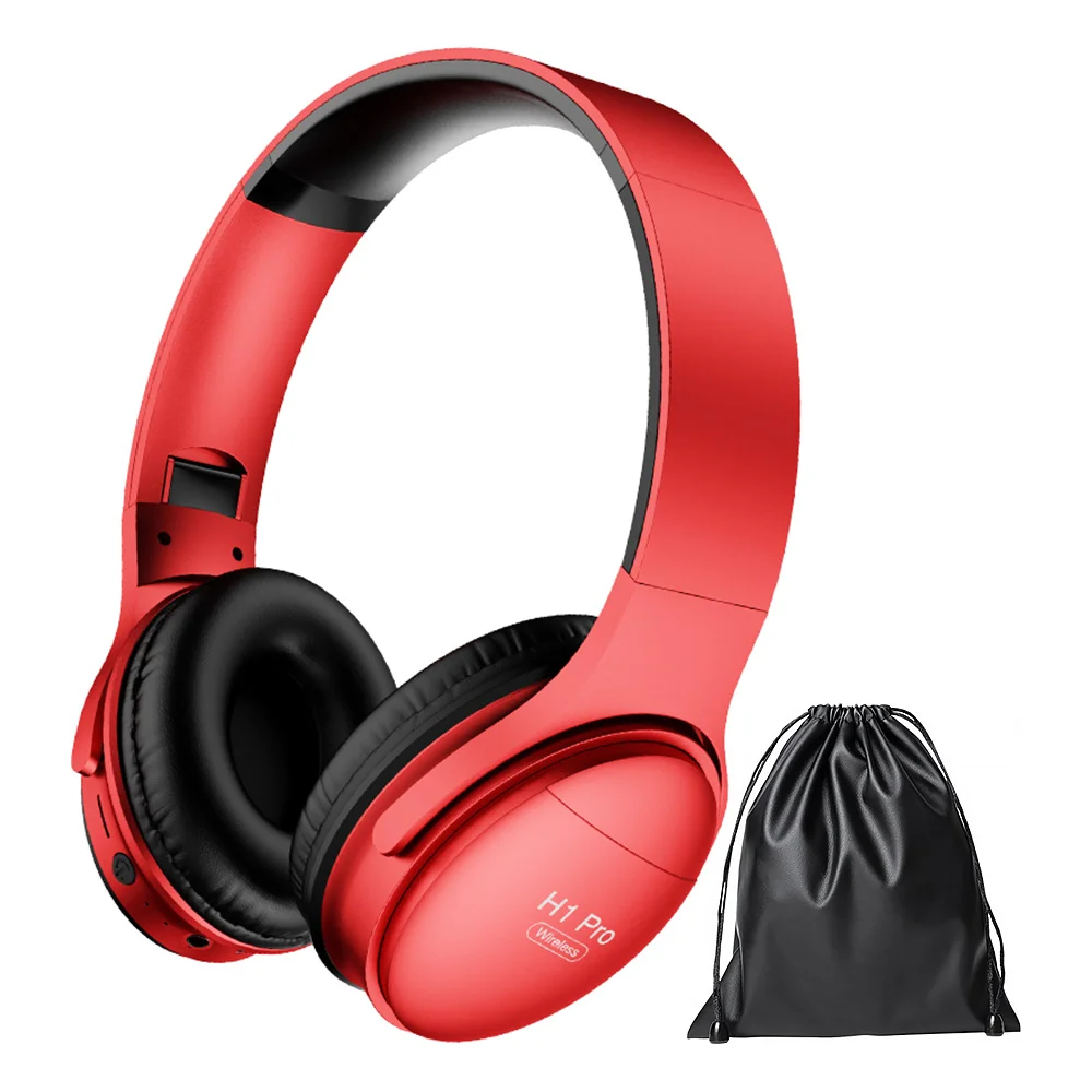 H1 Pro Sluchátka Bluetooth Sluchátka Bezdrátová Sluchátka Stereo Skládací Sportovní Sluchátka Mikrofon Sluchátka Precházíte MP3 Přehrávač 5