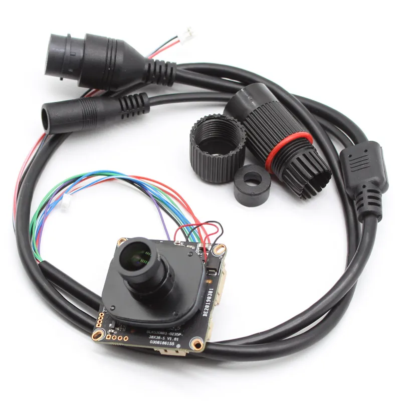HD 2MP CCTV 3MP blacklight nízké osvětlení IP Kamery Modul Zabezpečení Sítě IPC board H. 264 H. 265 XMeye s objektivem ircut kabel 0