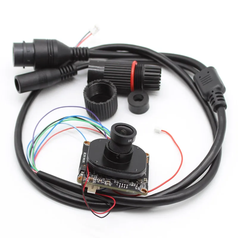 HD 2MP CCTV 3MP blacklight nízké osvětlení IP Kamery Modul Zabezpečení Sítě IPC board H. 264 H. 265 XMeye s objektivem ircut kabel 3