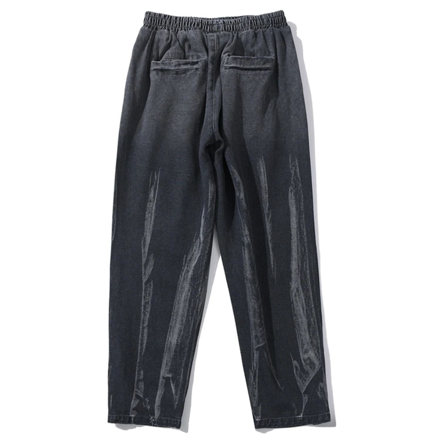 Hip Hop Kalhoty Pánské Módní Streetwear Volné Nohy Ústa Design Džíny Harajuku Nadrozměrných Běžce Pánské Kalhoty 0