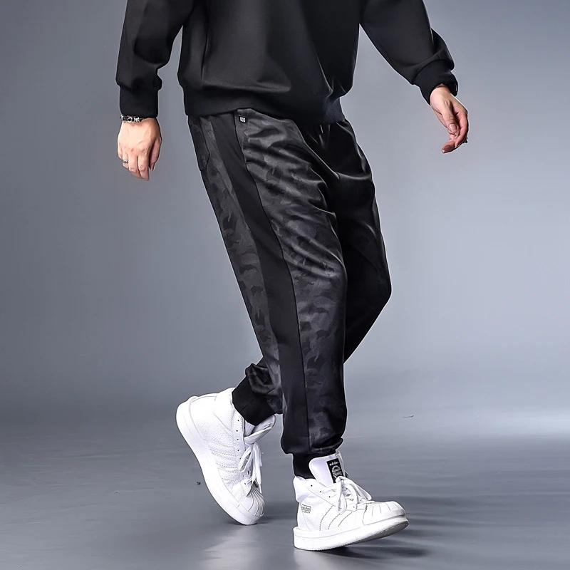 Hip Hop Streetwear Tisk Kalhoty Pánské Oversize Kalhoty Tepláky Muž Jogger Kalhoty Plus Szie 6XL, 7XL HX415 3